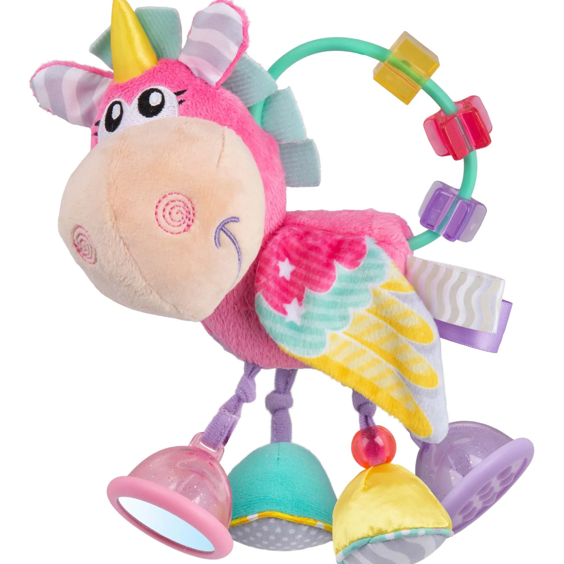 Playgro Clip Clop Activity Rattle Eenhoorn rammelaar Multi