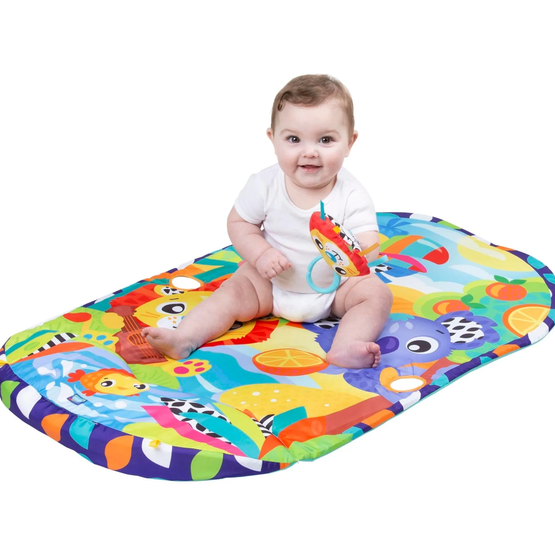 Playgro Cozy Oasis Tummy Time gym speelkleed Multi