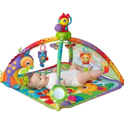 Playgro 4-in-1 speelkleed Woodlands muziek & projector Multi