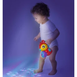Playgro 4-in-1 speelkleed Woodlands muziek & projector Multi