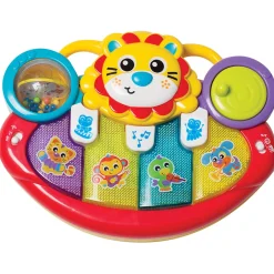 Playgro Lion Activity Kick toy rammelaar Multi