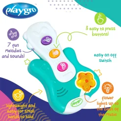 PLAYGRO Little Strummer Light-Up Guitar Multi