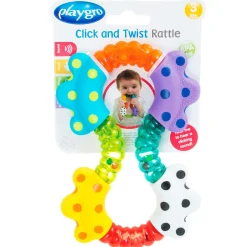 Playgro rammelaar Click Twist Rattle Multi