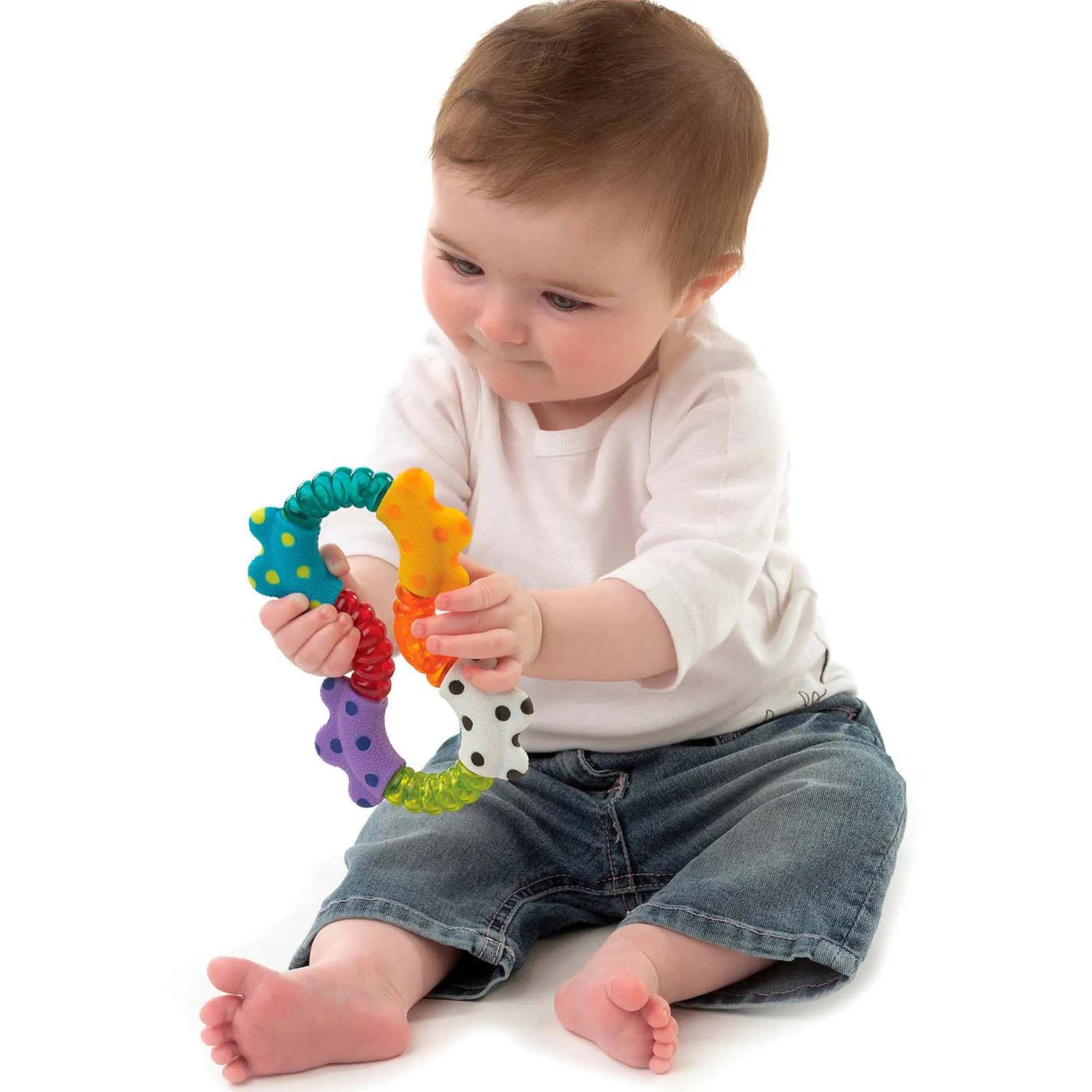 Playgro rammelaar Click Twist Rattle Multi