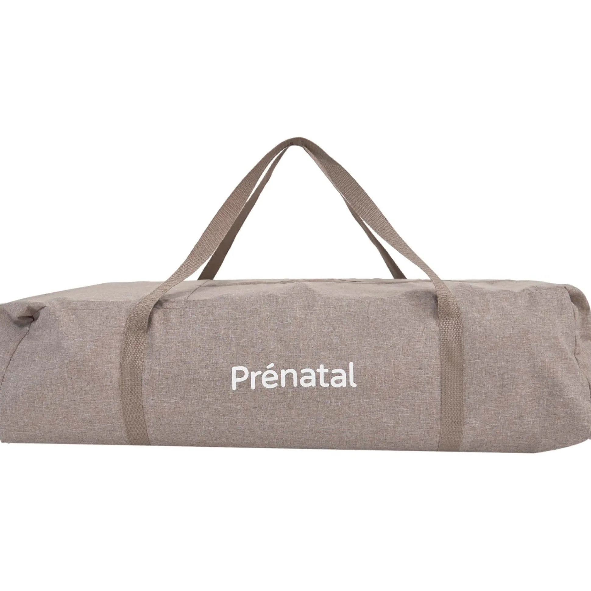 Prenatal campingbed Sinne taupe met matras & matrashoes