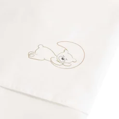 Prenatal ledikantlaken Beren wit