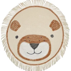 Prenatal vloerkleed leeuw wit