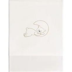 Prenatal wieglaken Beren wit