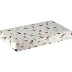 Prénatal aankleedkussenhoes Savanne wit