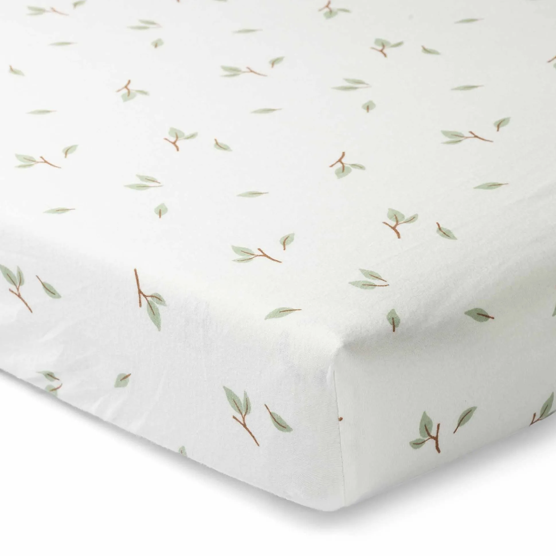 Prénatal aankleedkussenhoes pure wit