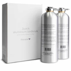Prénatal Aluminium Kruik 2Pack naturel