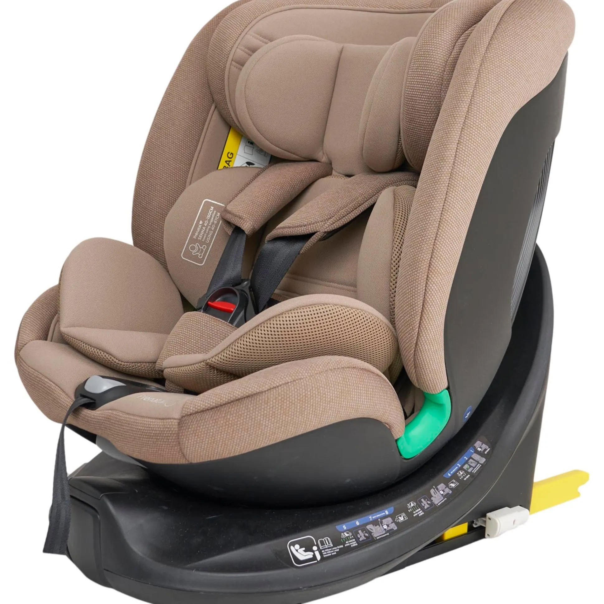 Prénatal autostoel Sam Taupebrown