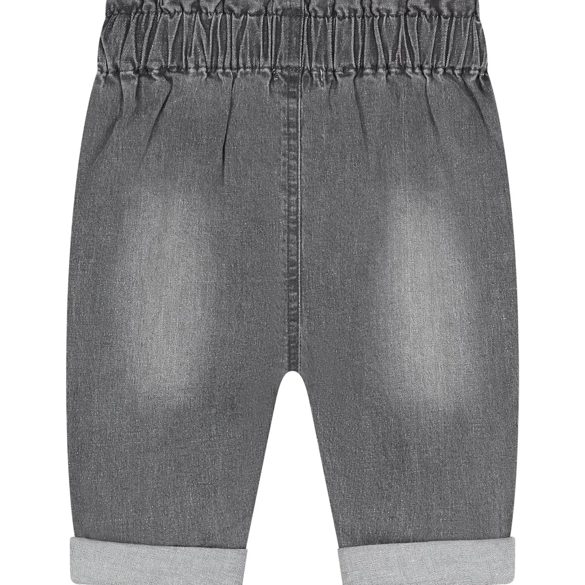 Prénatal baby broek effen grijs