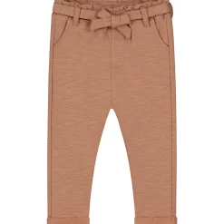 Prénatal baby broek effen bruin