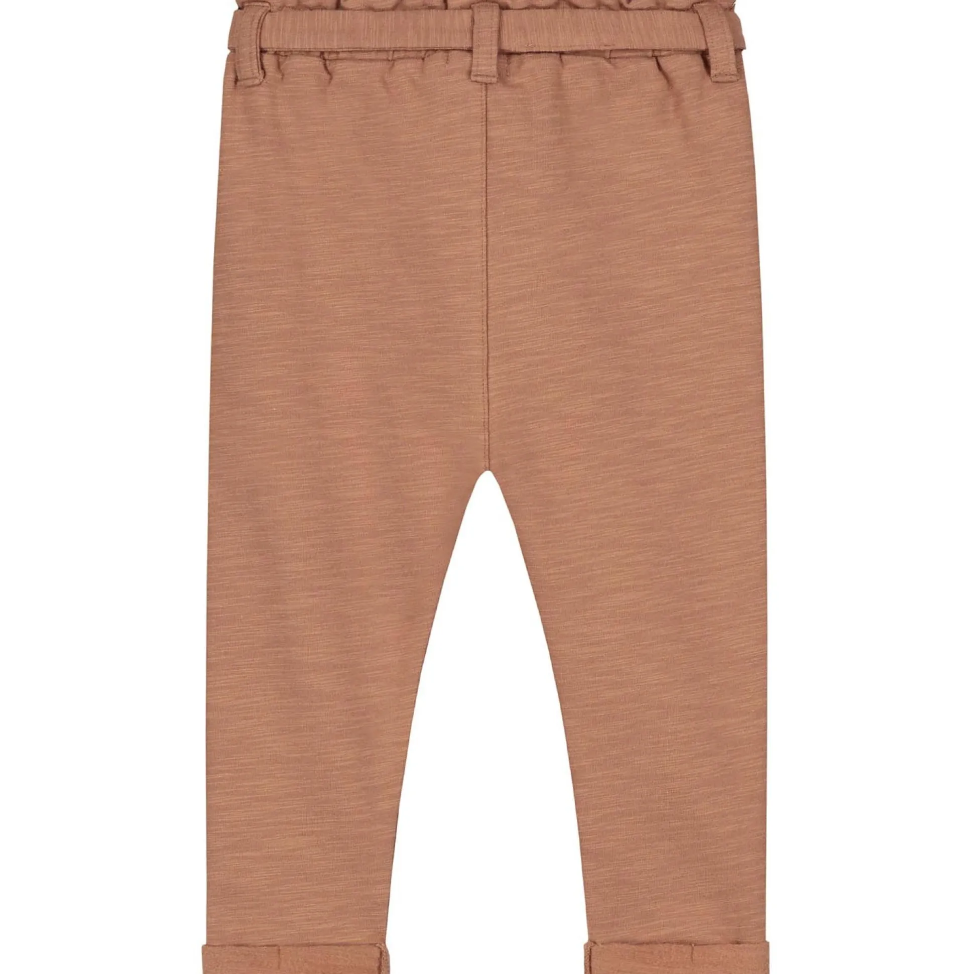 Prénatal baby broek effen bruin