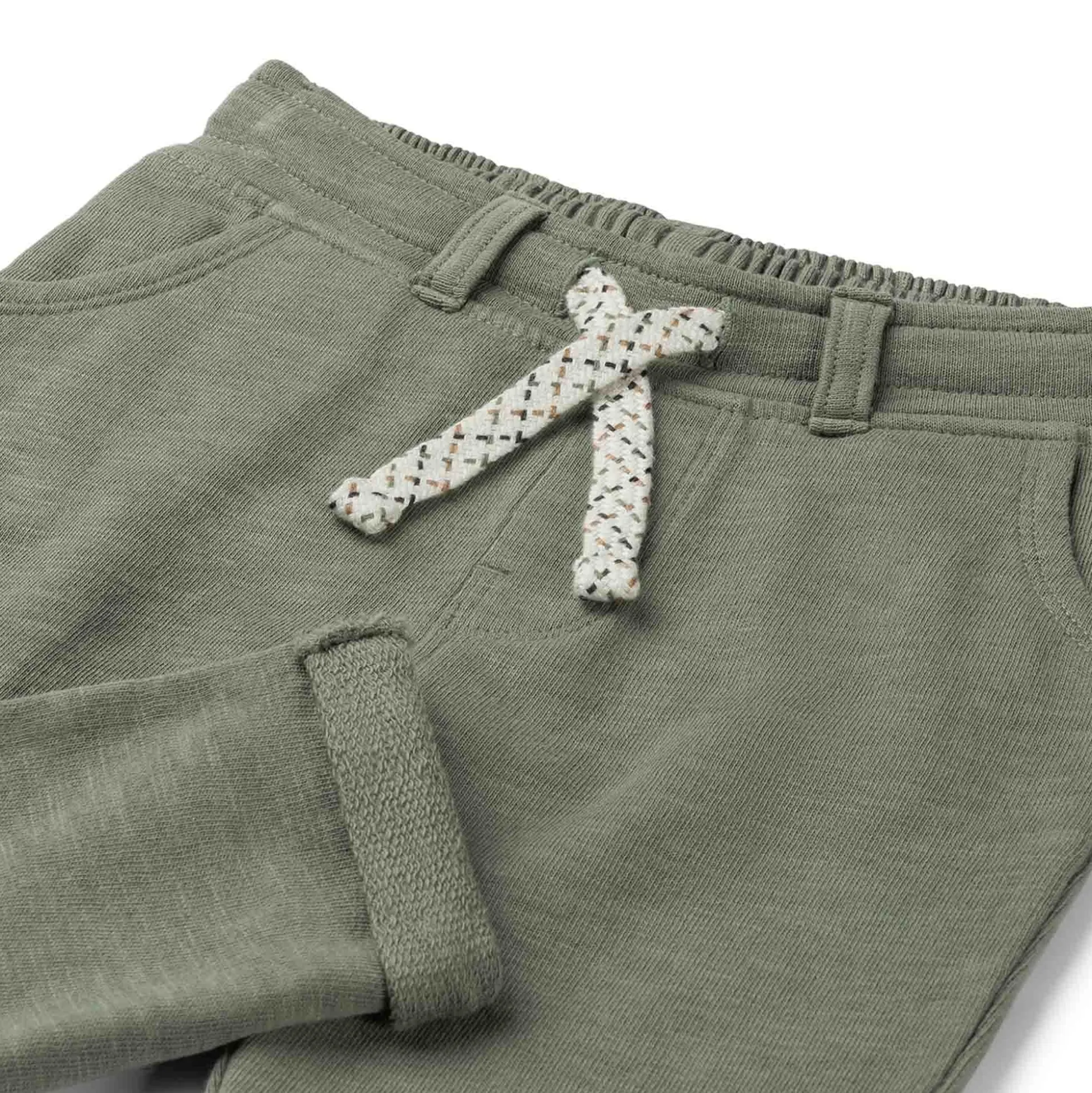 Prénatal baby broek effen groen