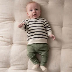 Prénatal baby broek effen groen