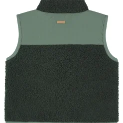 Prénatal baby gilet mouwloos meerkleurig groen