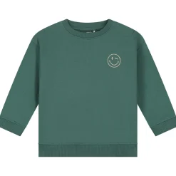 Prénatal baby joggingpak lange mouwen effen groen