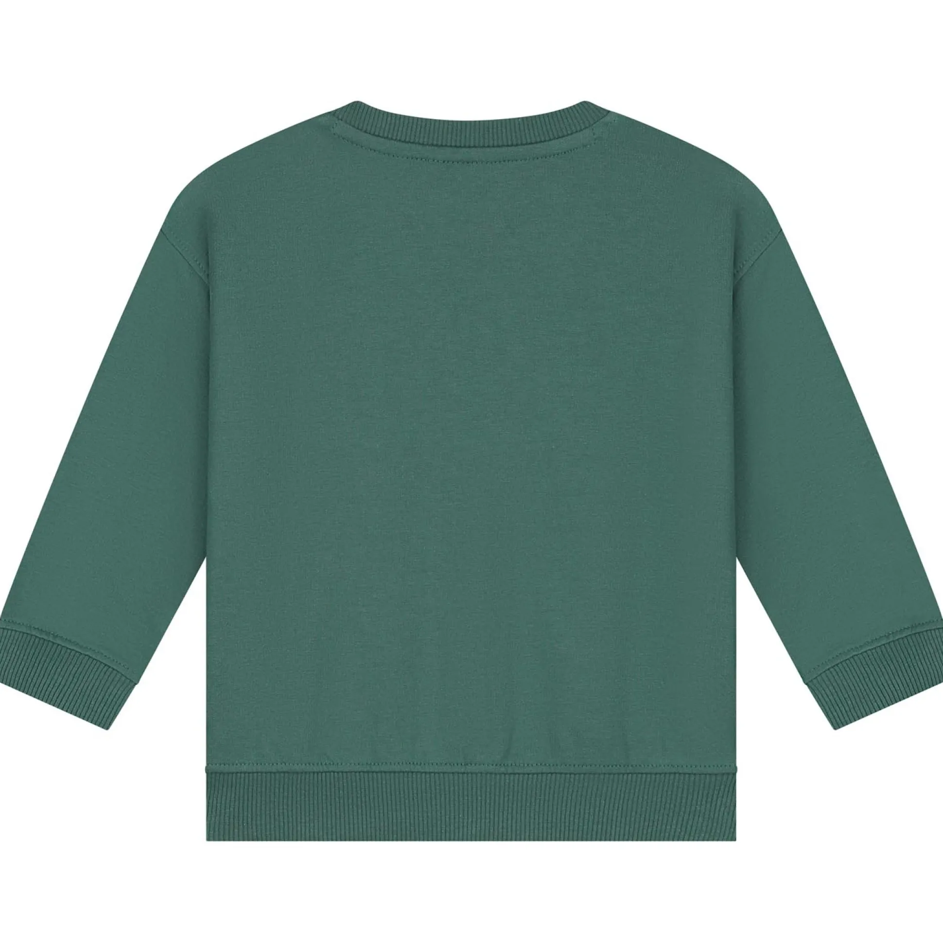 Prénatal baby joggingpak lange mouwen effen groen