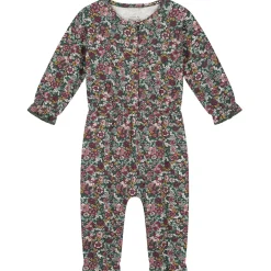Prénatal baby jumpsuit lange mouwen bloemen multi