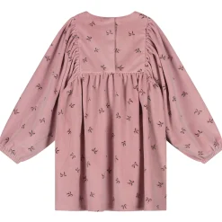 Prénatal baby jurk lange mouwen all over print roze