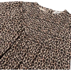 Prénatal baby jurk lange mouwen dierenprint multi