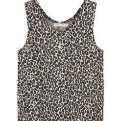 Prénatal baby jurk mouwloos dierenprint multi