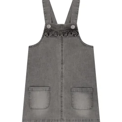 Prénatal baby jurk mouwloos effen grijs