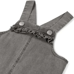 Prénatal baby jurk mouwloos effen grijs