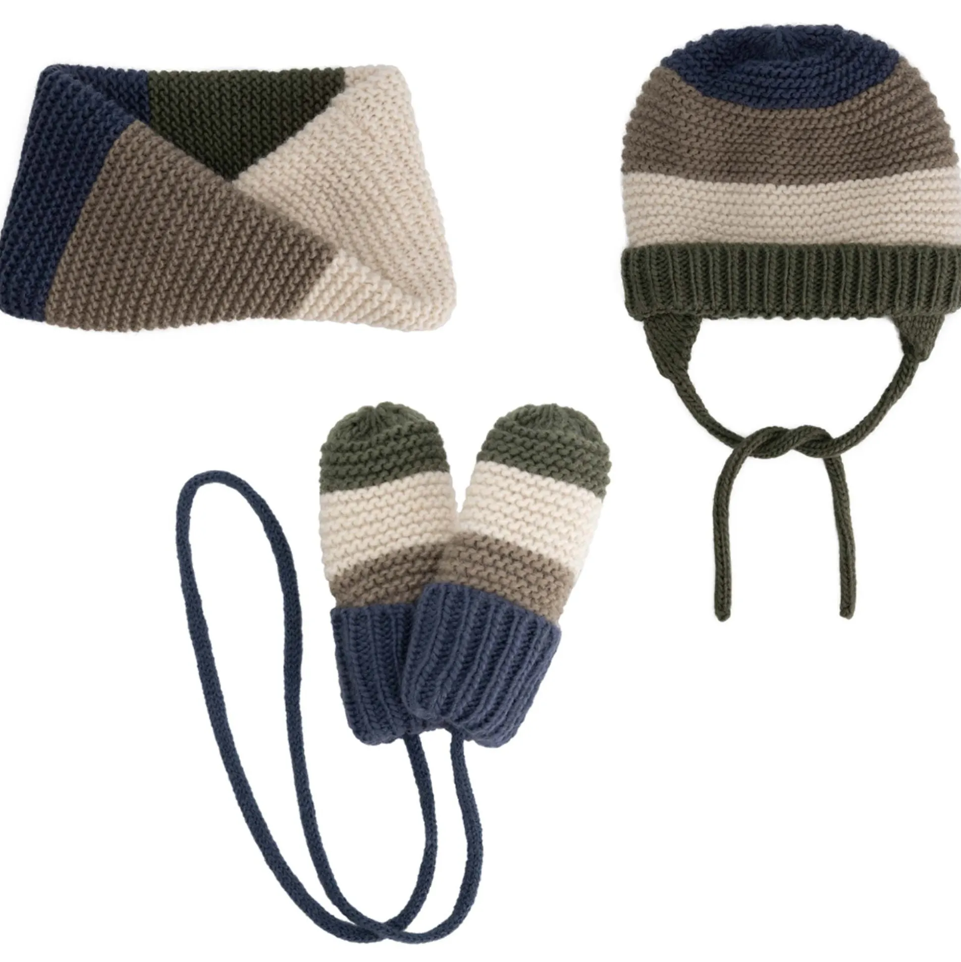 Prénatal baby muts groen