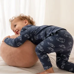 Prénatal baby pyjama auto's blauw
