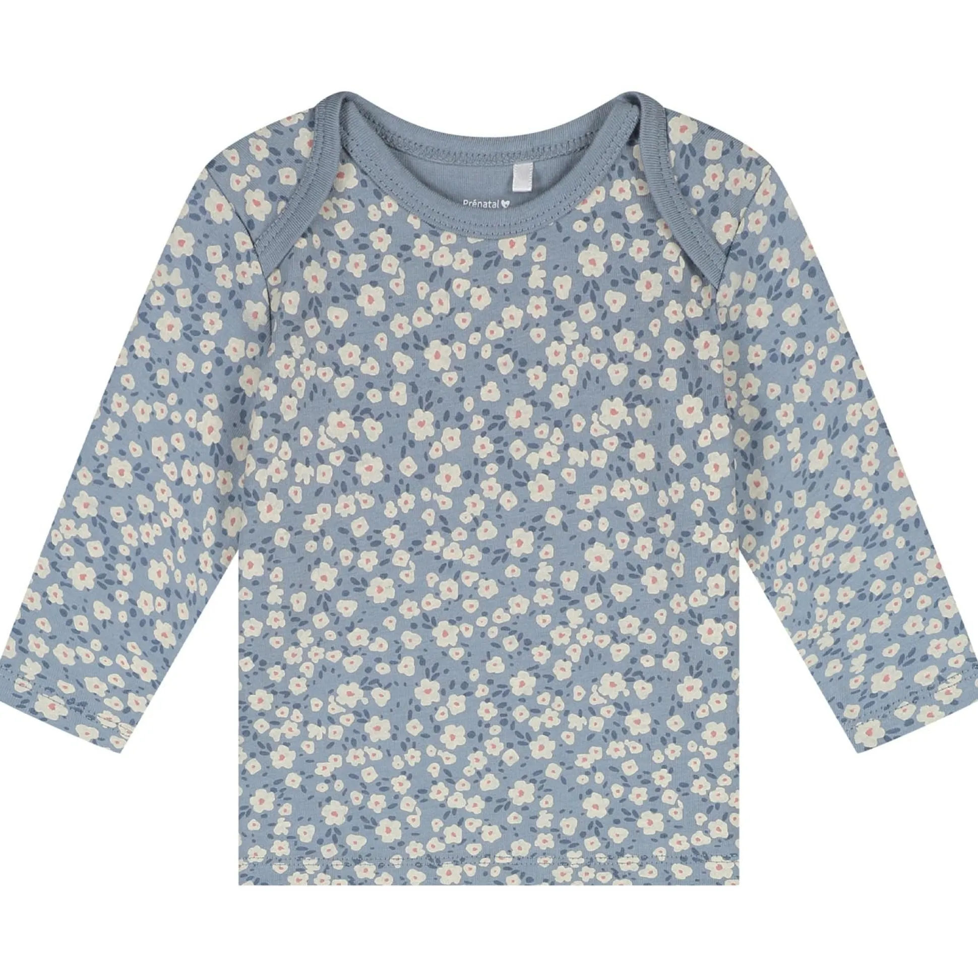 Prénatal baby pyjama bloem blauw