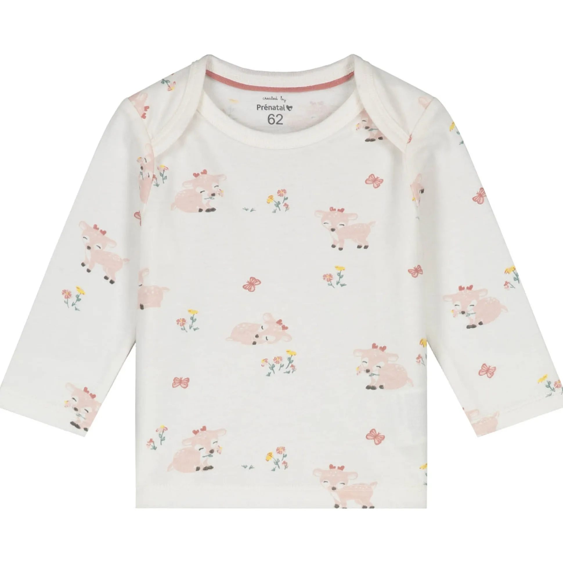 Prénatal baby pyjama hert wit