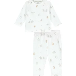 Prénatal baby pyjama Kleine Vriendjes wit