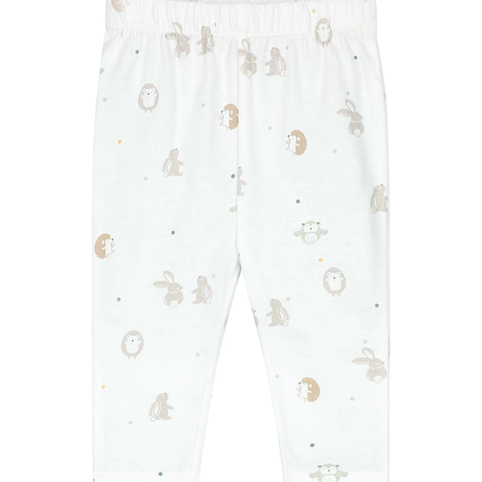 Prénatal baby pyjama Kleine Vriendjes wit