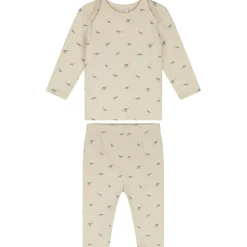 Prénatal baby pyjama kleine dino beige