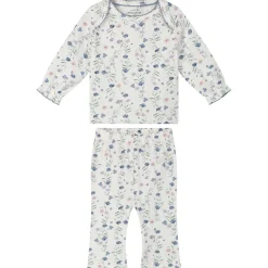 Prénatal baby pyjama poppy bloem wit