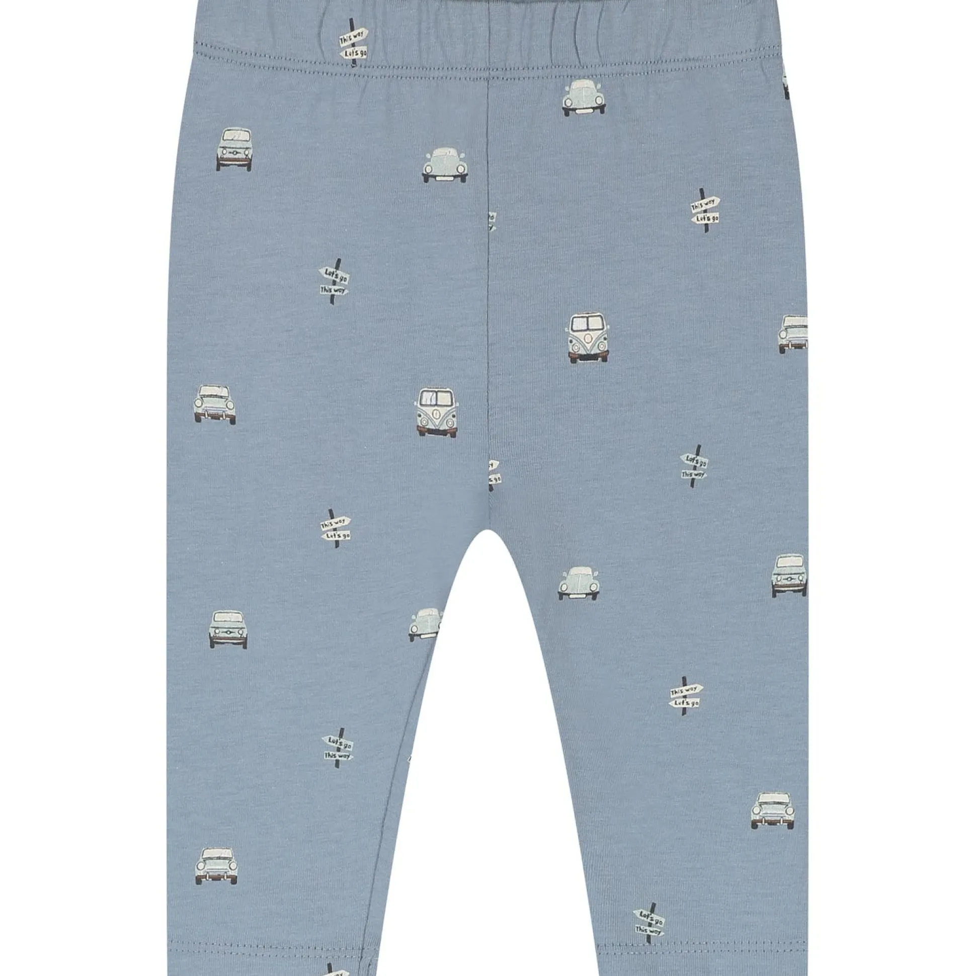 Prénatal baby pyjama retro auto blauw