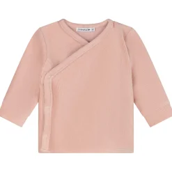 Prénatal baby pyjama rib velour roze