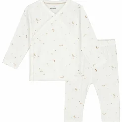 Prénatal baby pyjama ster en maan wit