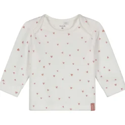 Prénatal baby pyjama velvet hart wit