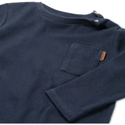 Prénatal baby shirt 2 stuks lange mouwen strepen blauw