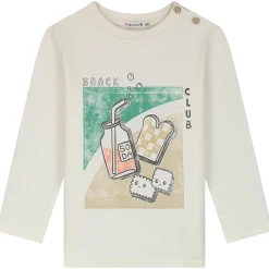 Prénatal baby shirt lange mouwen printopdruk multi