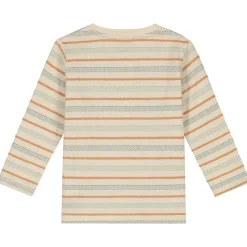 Prénatal baby shirt lange mouwen strepen multi