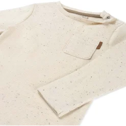 Prénatal baby shirt lange mouwen effen beige