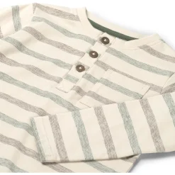 Prénatal baby shirt lange mouwen strepen multi