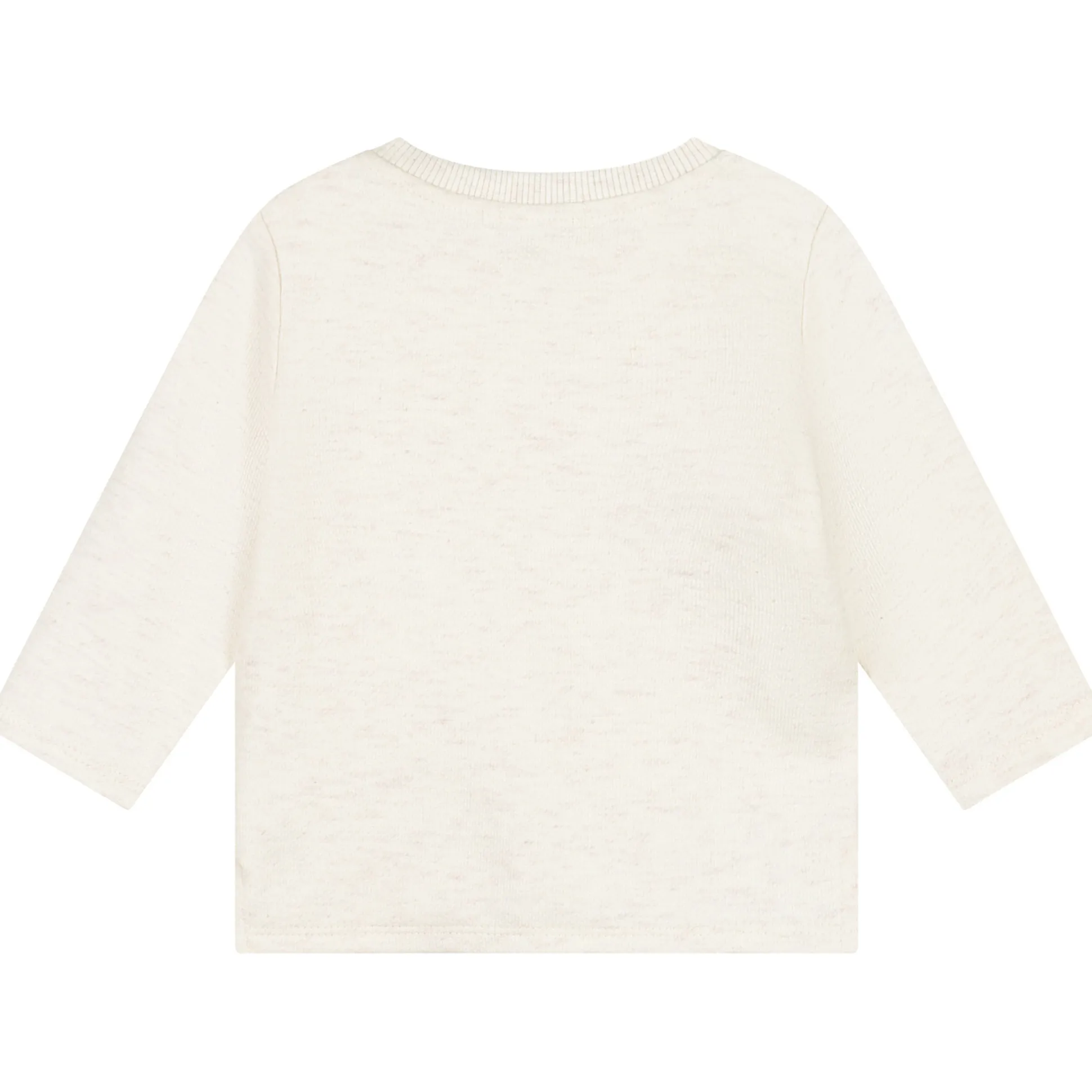 Prénatal baby shirt lange mouwen printopdruk beige