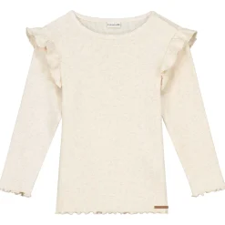 Prénatal baby shirt lange mouwen effen beige