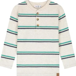 Prénatal baby shirt lange mouwen strepen multi